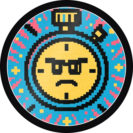 POG #128, Continue Timer, a Gloss pog from the Arcade series