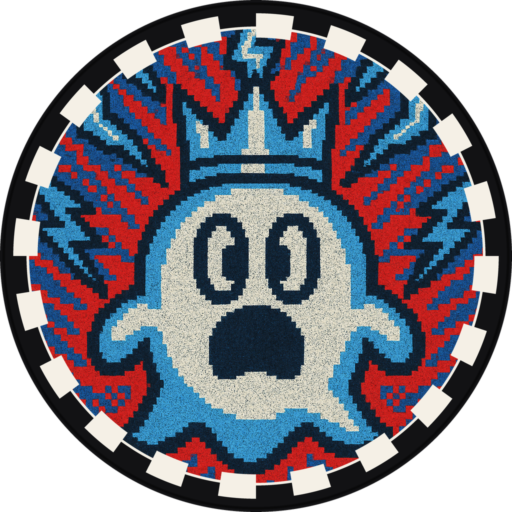 POG #160, Ghost Sprite, a Matte pog from the Arcade series