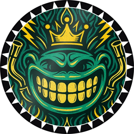 POG #164, Chrome Bumper Grin, a Gloss pog from the Speed series