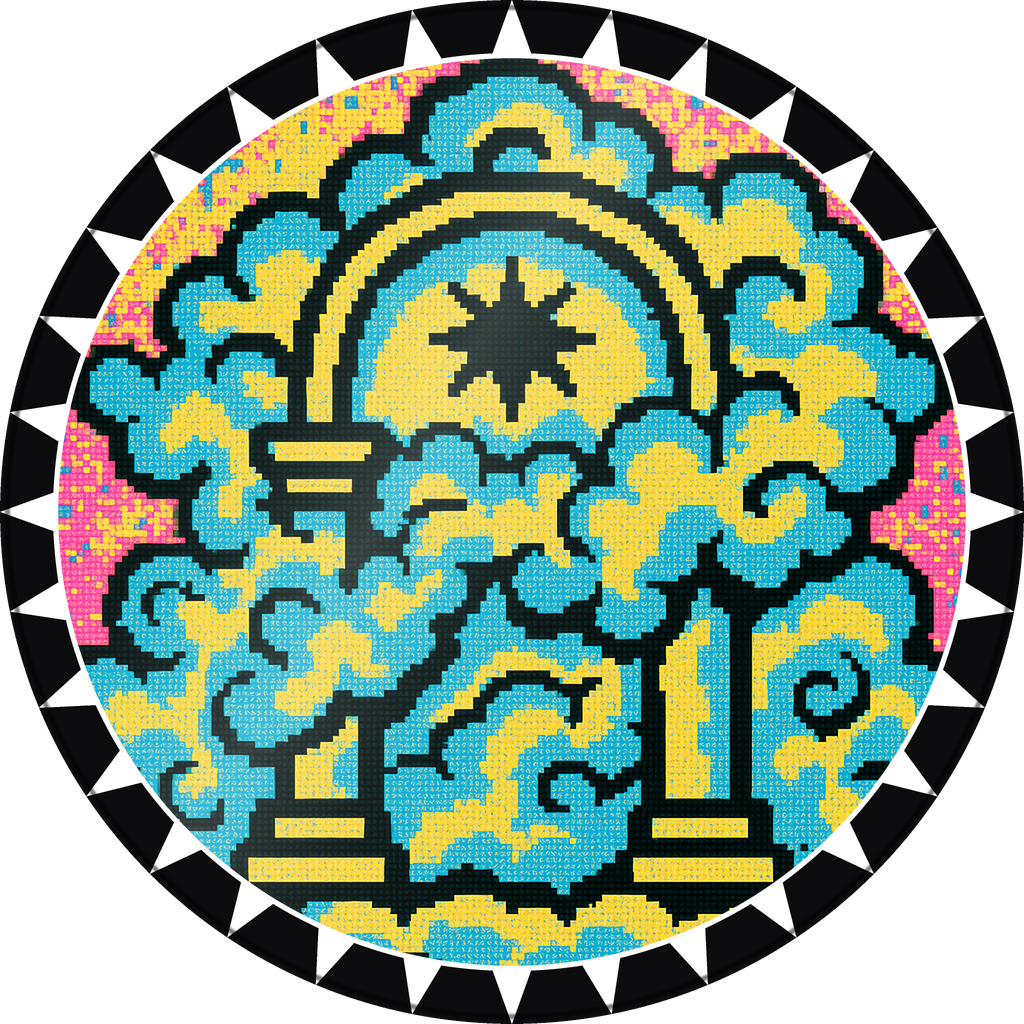 POG #193, Final Stage Gate, a Gloss pog from the Arcade series