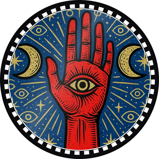 POG #21, Tarot Hand, a Gloss pog from the Mystic series