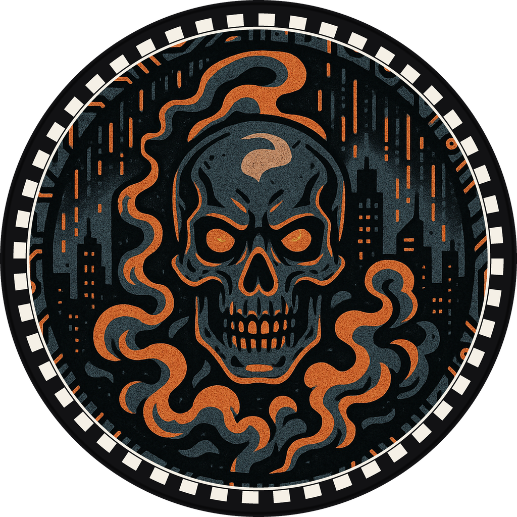 POG #212, Ghost Protocol, a Matte pog from the Cyber series