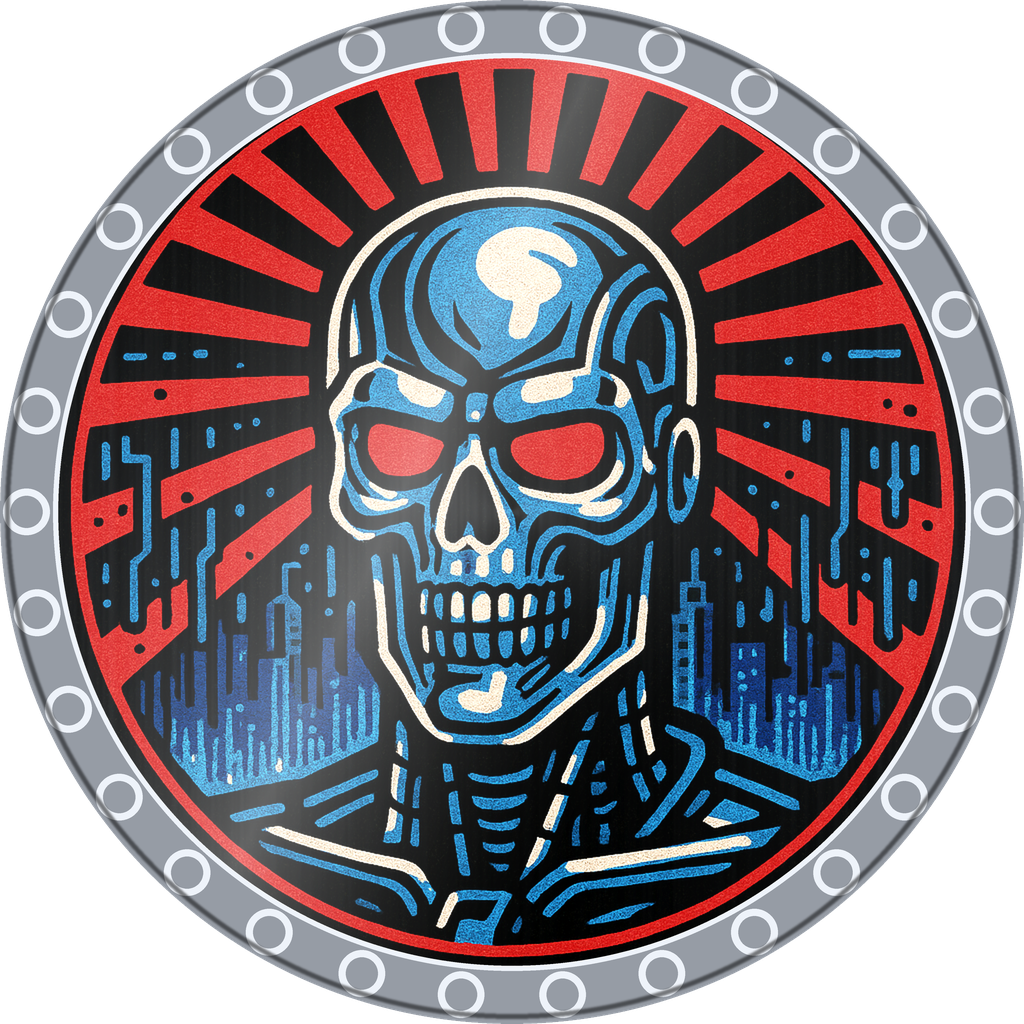 POG #250, Null Pointer, a Foil pog from the Cyber series