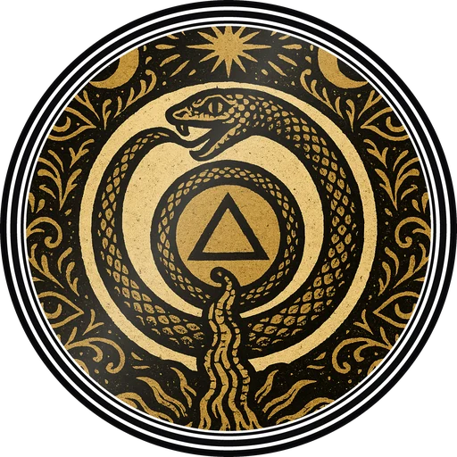 POG #274, Serpent Circle, a Gloss pog from the Mystic series