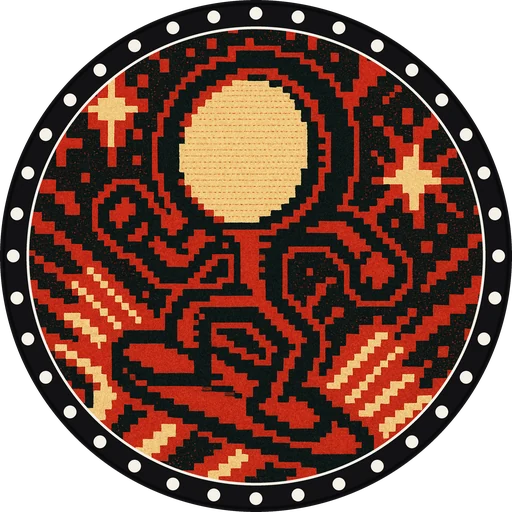POG #291, Laser Paddle, a Matte pog from the Arcade series