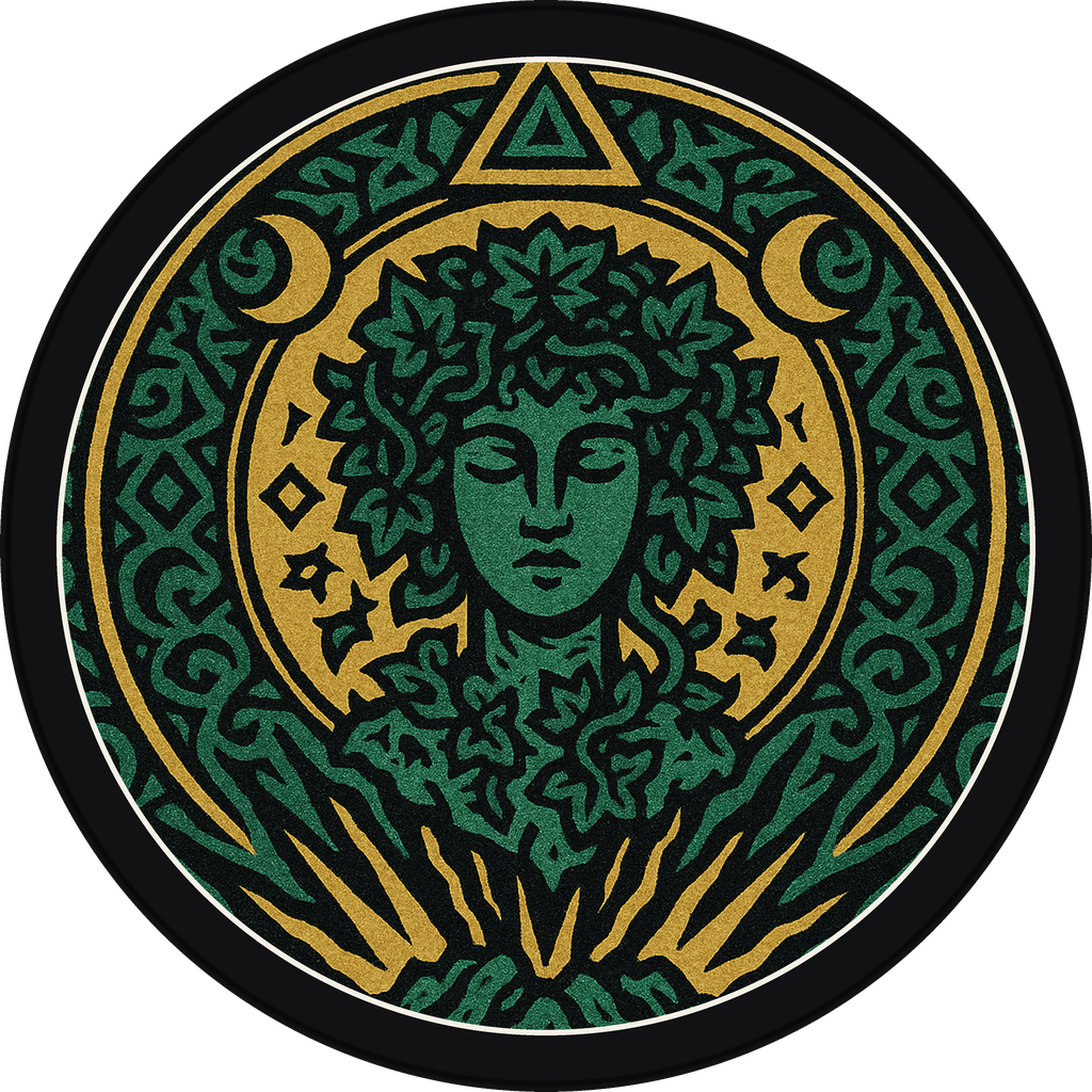 POG #353, Ivy Idol, a Matte pog from the Mystic series