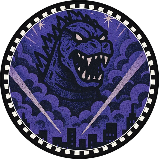 POG #365, Fang Reactor, a Matte pog from the Kaiju series