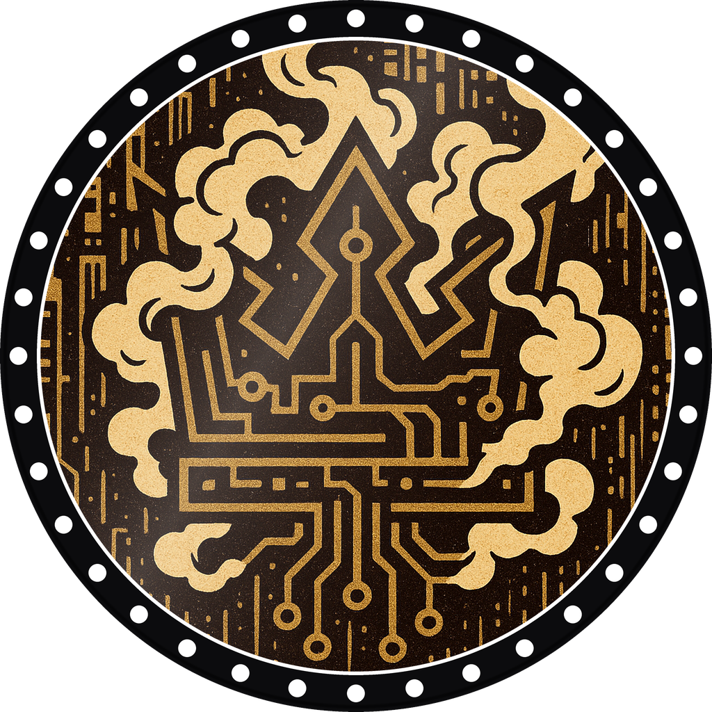 POG #390, Encrypted Crown, a Gloss pog from the Cyber series
