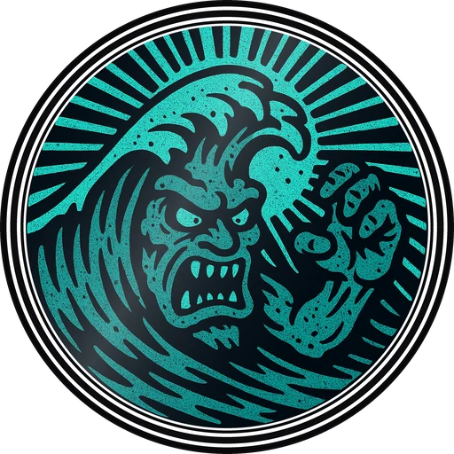 POG #410, Concrete Wave, a Gloss pog from the Skate series