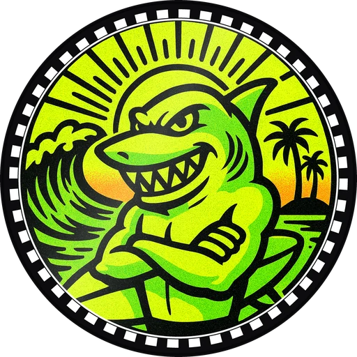 POG #438, Riptide Ray, a Gloss pog from the Surf series