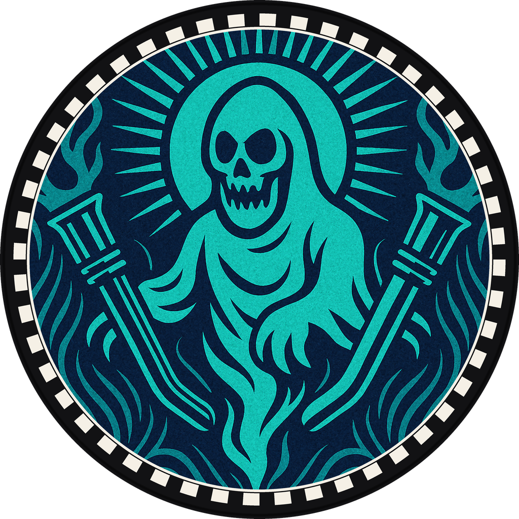 POG #444, Gasoline Ghost, a Matte pog from the Speed series