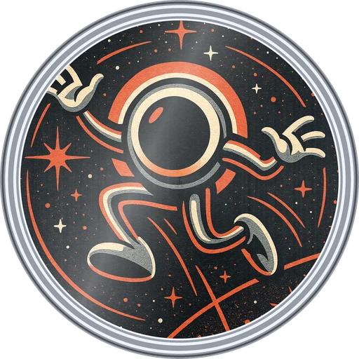 POG #509, Black Hole Eye, a Foil pog from the Cosmic series