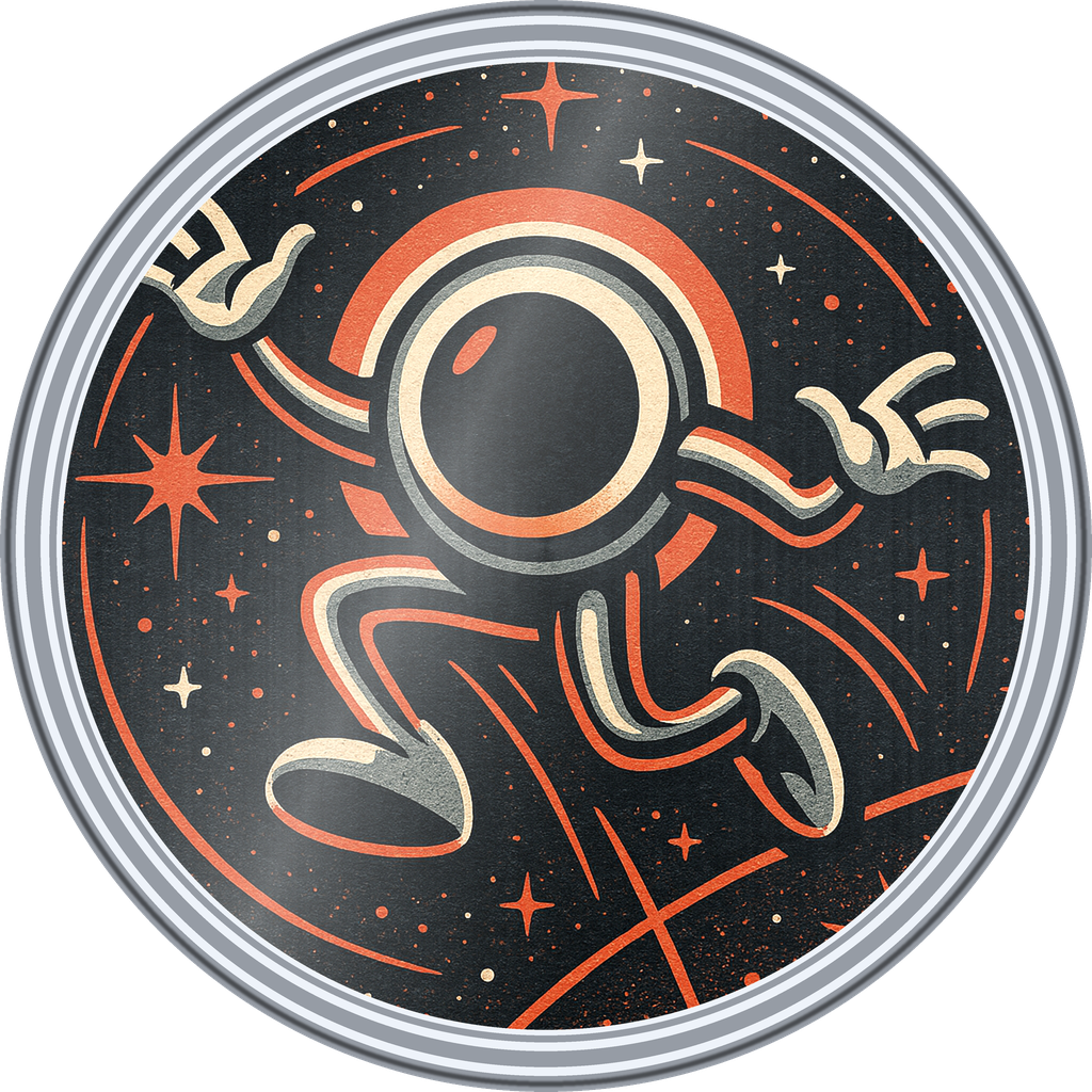 POG #509, Black Hole Eye, a Foil pog from the Cosmic series