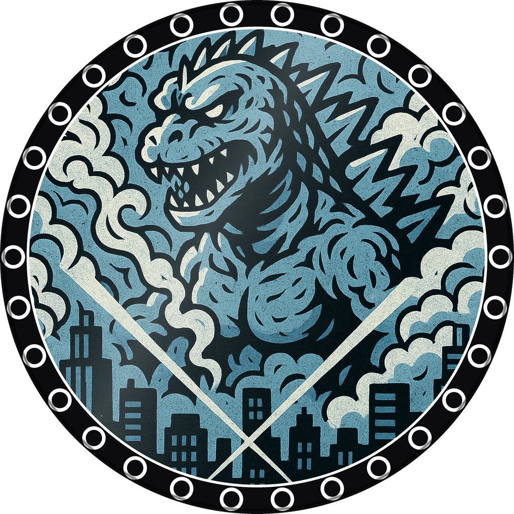 POG #512, Harbor Horror, a Gloss pog from the Kaiju series
