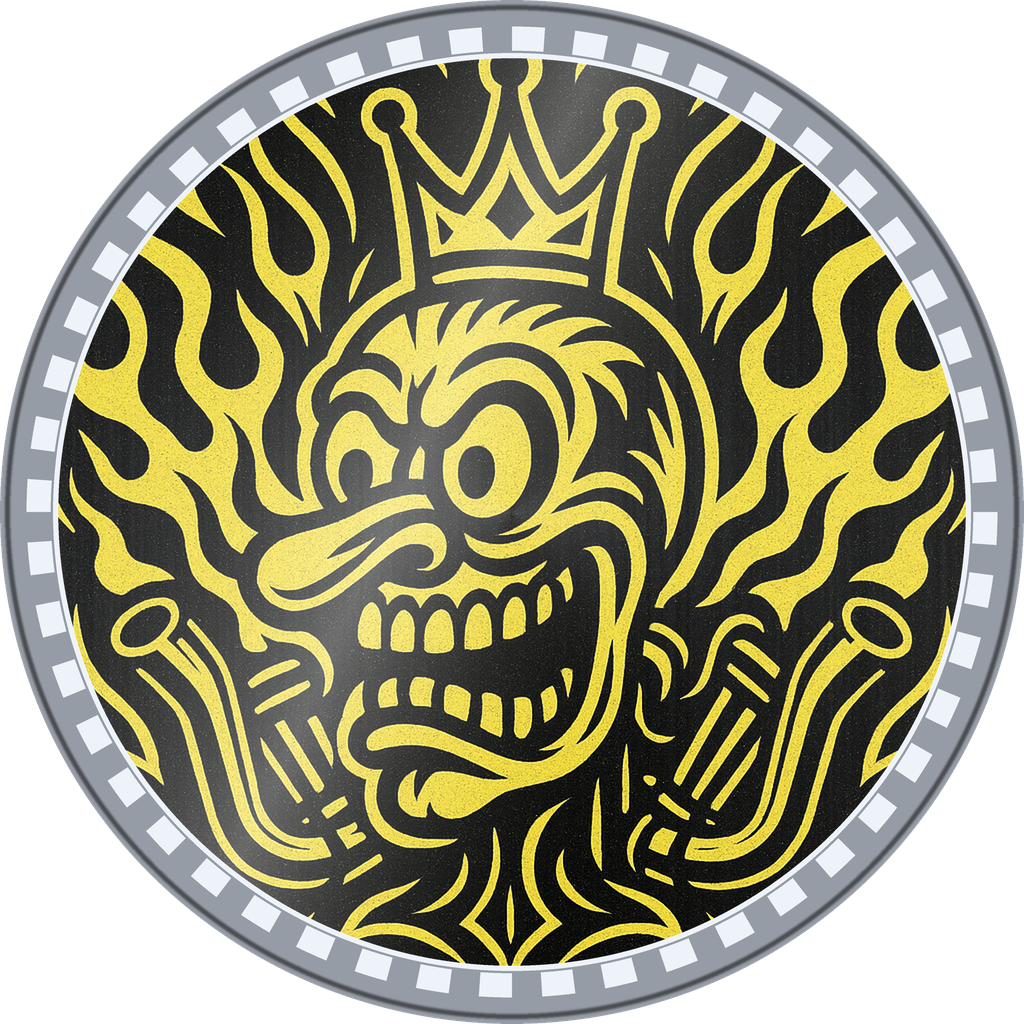 POG #565, Nitro Nose, a Foil pog from the Speed series