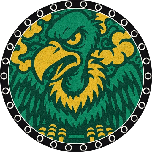 POG #568, Vert Vulture, a Matte pog from the Skate series