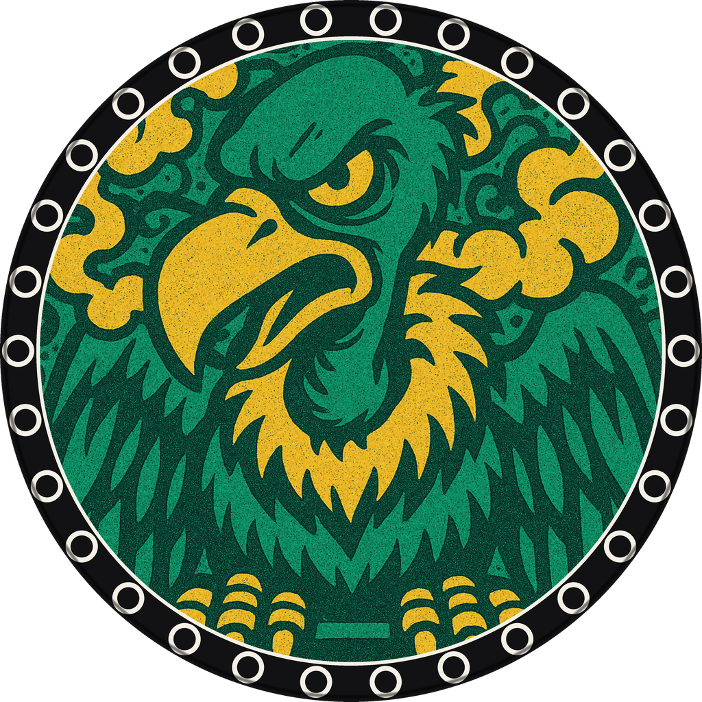 POG #568, Vert Vulture, a Matte pog from the Skate series