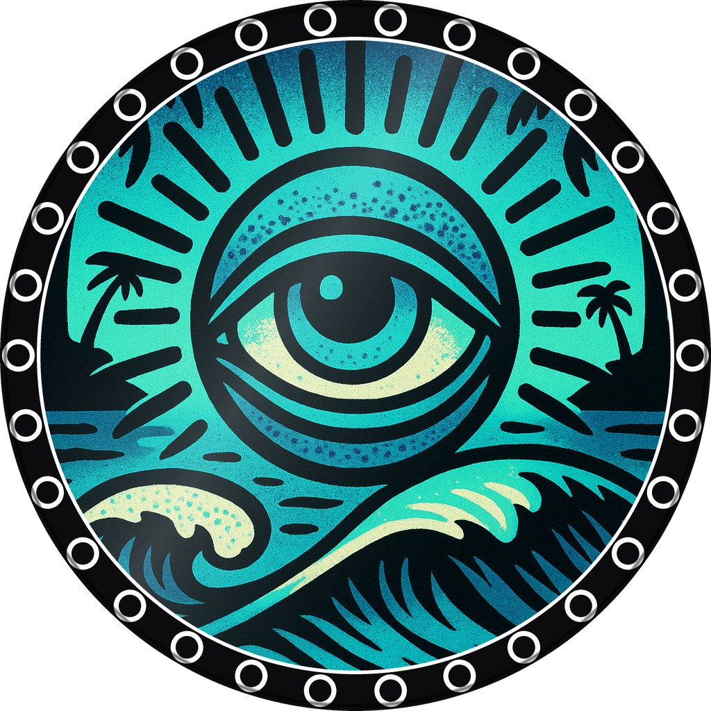 POG #580, Sea Glass Eye, a Gloss pog from the Surf series