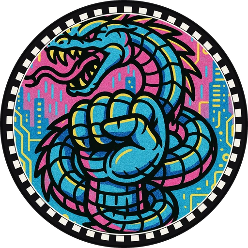 POG #591, Firewall Fist, a Matte pog from the Cyber series
