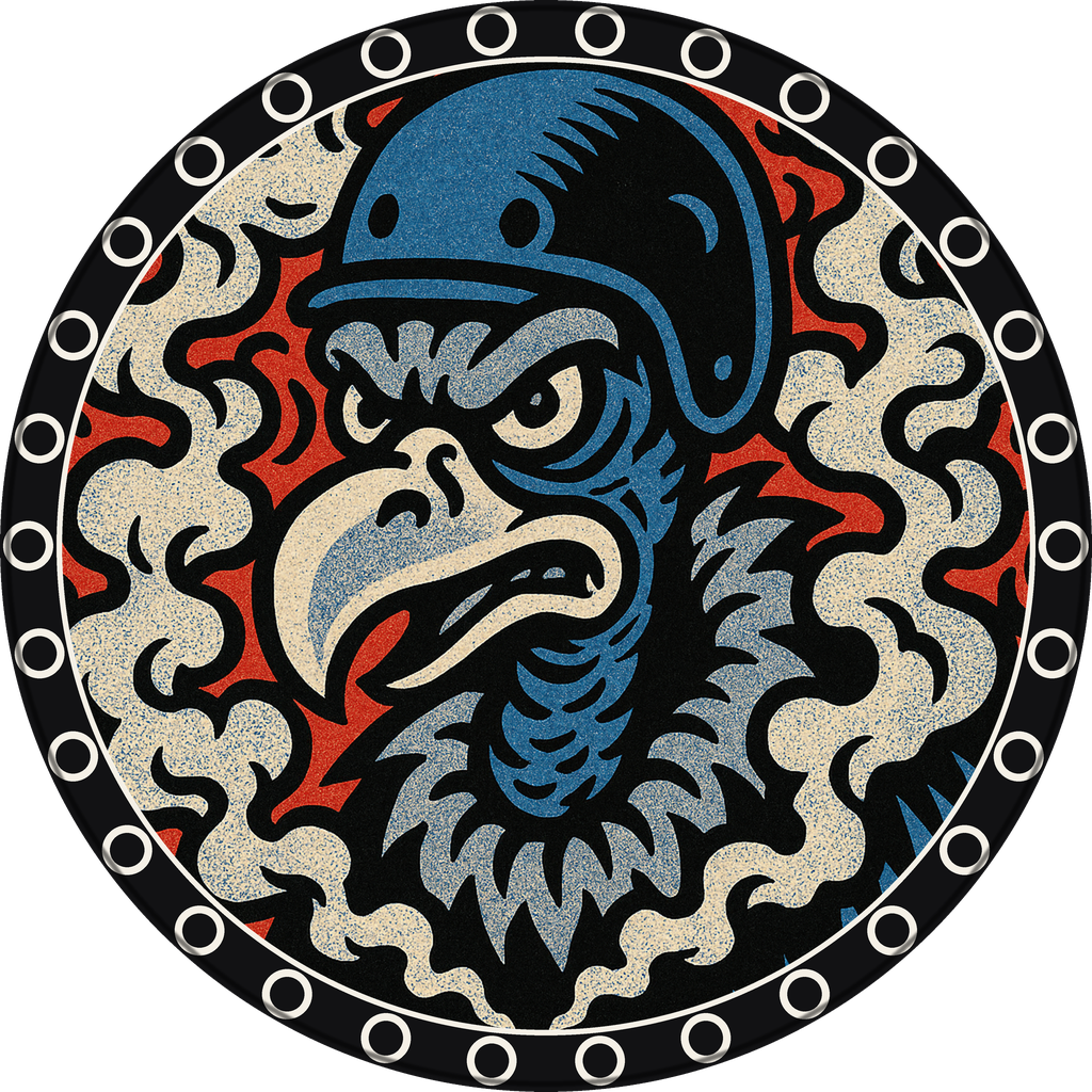 POG #613, Vert Vulture, a Matte pog from the Skate series