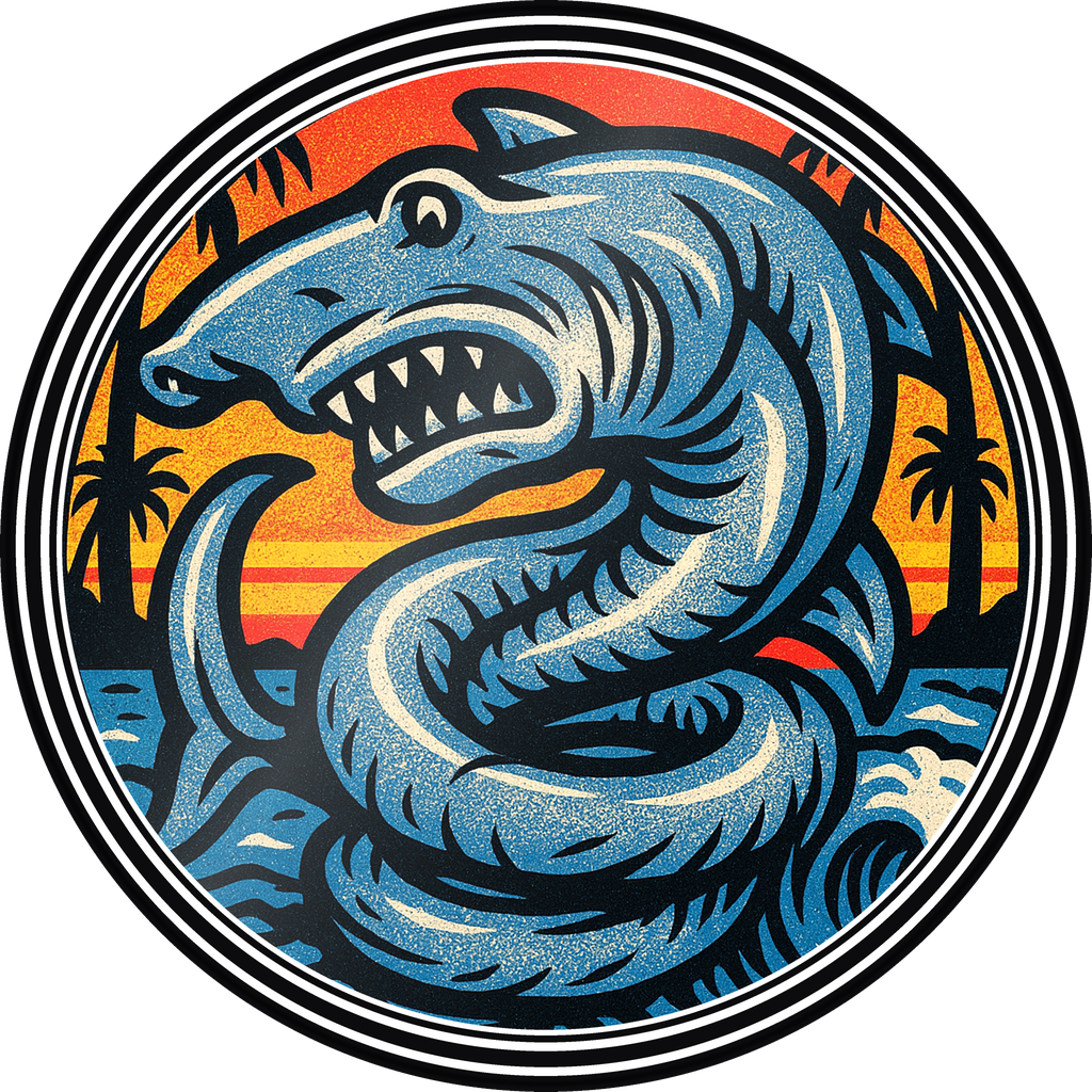 POG #639, Hammerhead Horn, a Gloss pog from the Surf series