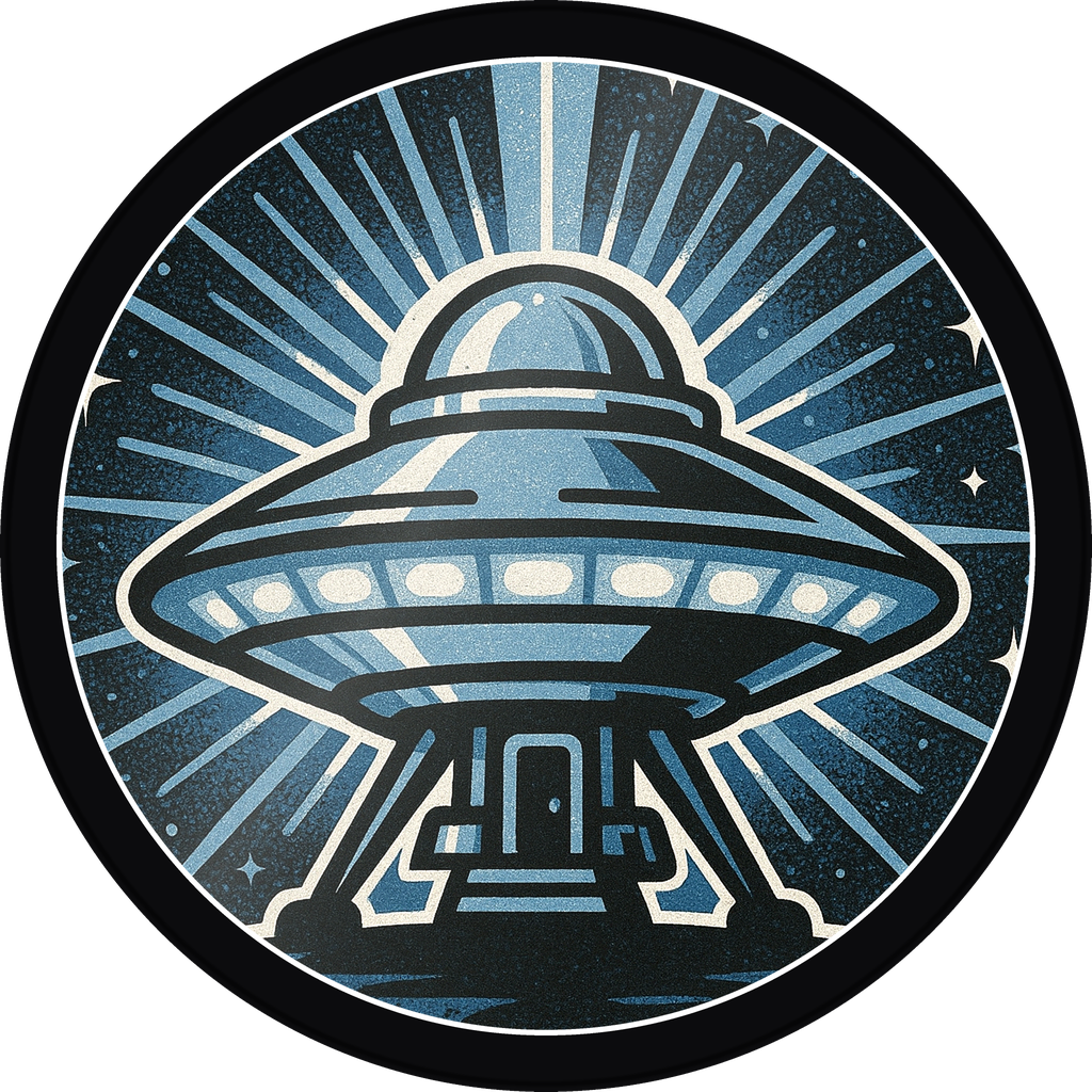 POG #643, UFO Diner, a Gloss pog from the Cosmic series
