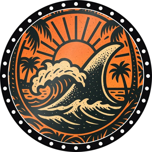 POG #661, Foam Fin, a Gloss pog from the Surf series