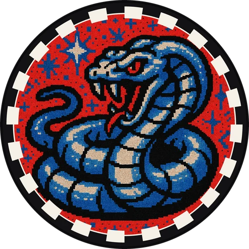 POG #668, Pixel Wave, a Matte pog from the Arcade series