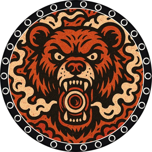 POG #671, Bearing Beast, a Matte pog from the Skate series
