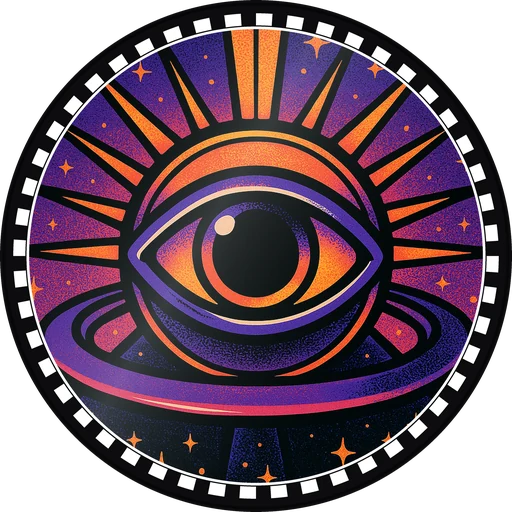 POG #685, Black Hole Eye, a Gloss pog from the Cosmic series