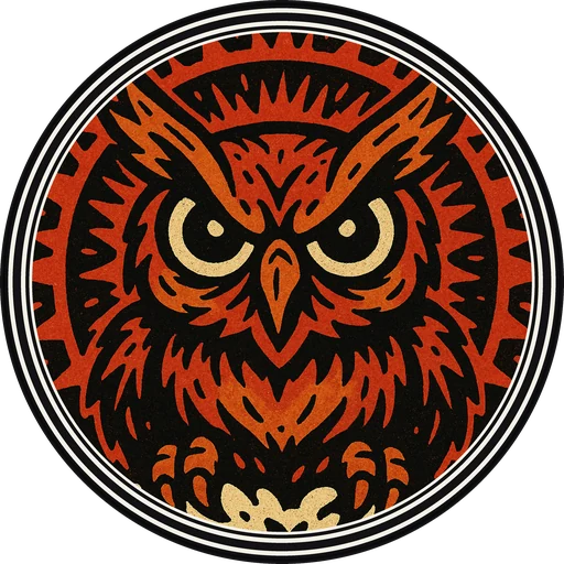POG #754, Ollie Owl, a Matte pog from the Skate series