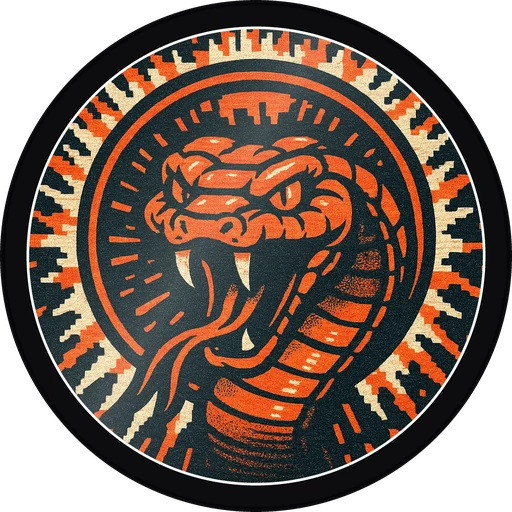 POG #77, Cheat Code Snake, a Gloss pog from the Arcade series