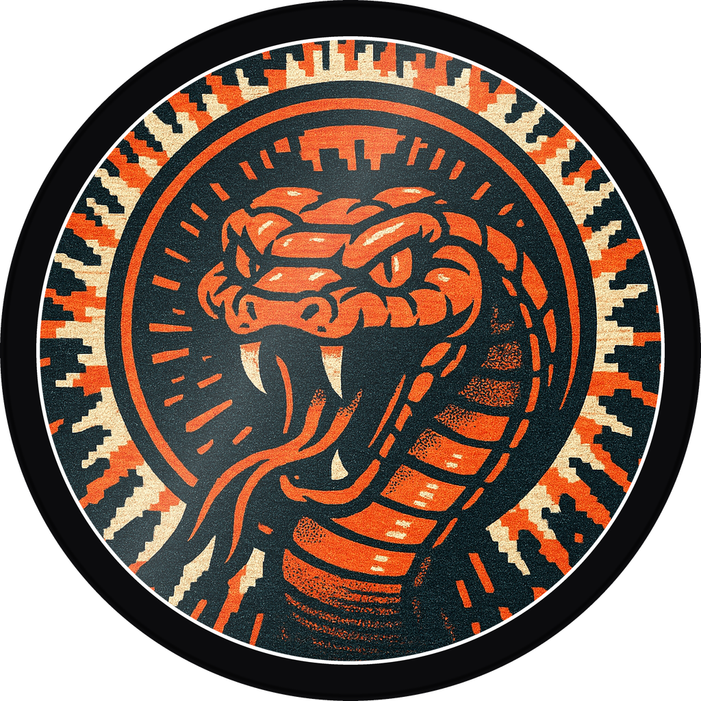 POG #77, Cheat Code Snake, a Gloss pog from the Arcade series
