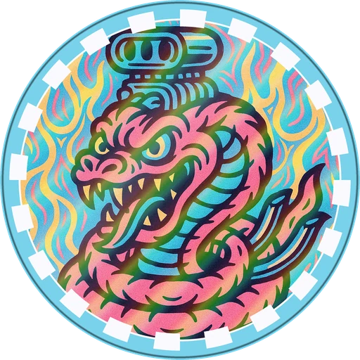 POG #770, Blower Beast, a Holographic pog from the Speed series