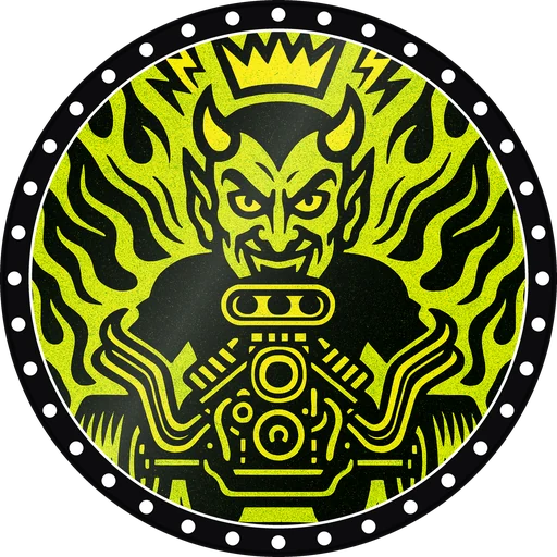 POG #779, Drag Strip Devil, a Gloss pog from the Speed series