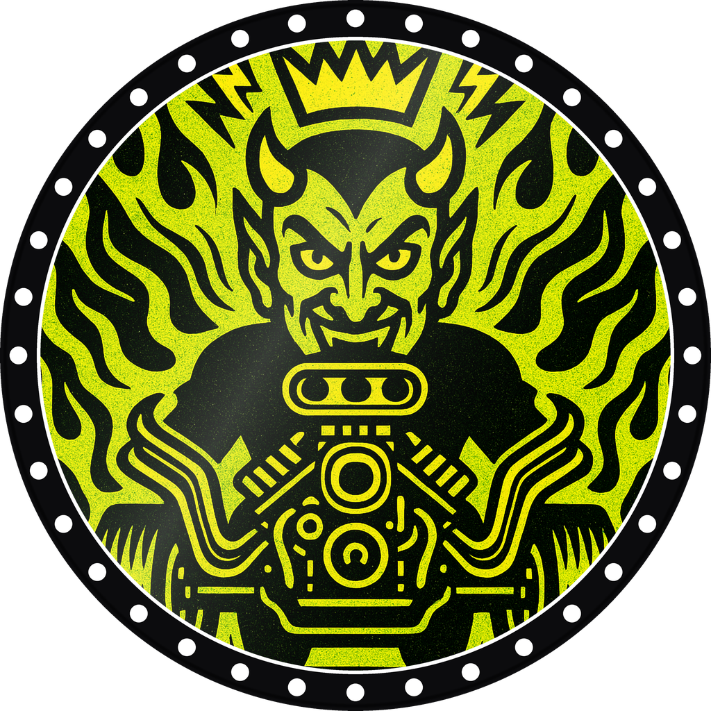 POG #779, Drag Strip Devil, a Gloss pog from the Speed series